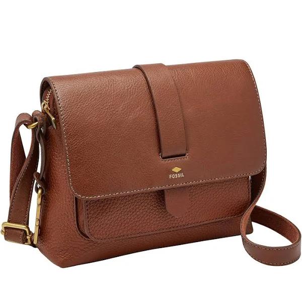 Fossil Kinley Brown Crossbody Bag ZB7878200