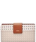 Fossil Logan White Clutch