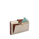 Fossil Logan White Clutch