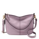 Fossil Purple Jolie Leather Crossbody Bag One-Size