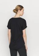 Fox Boundary Short Sleeve Top Womens - Black/Pink - L