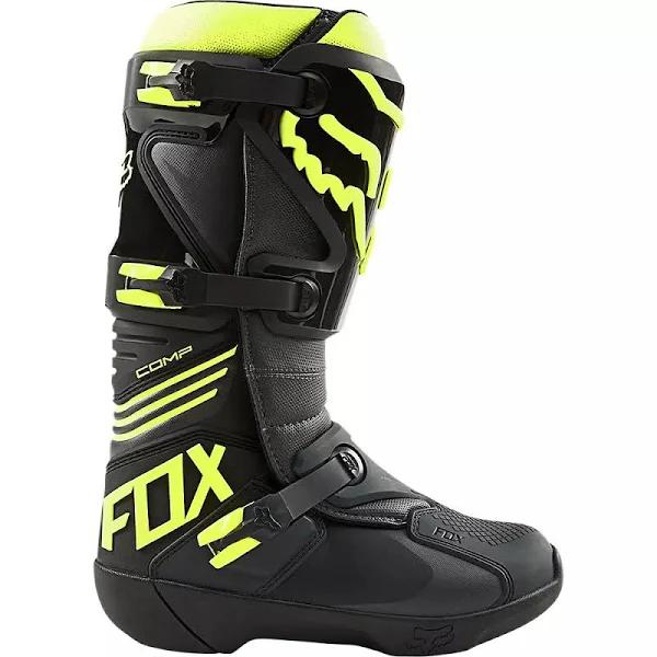 Fox Comp Yellow/Blue Boots - 11