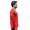 Fox Defend Long Sleeve Jersey L / Moth Fluorescent Red - 2022