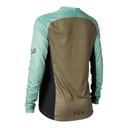Fox Defend Long Sleeve Jersey Womens - Olive Green - M