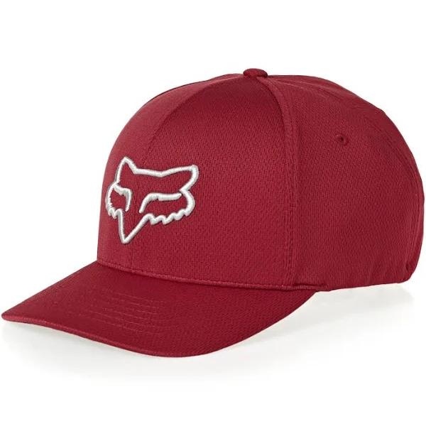 Fox Lithotype Flexfit Cap - Dark Red