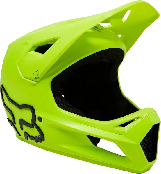 Fox Racing Rampage MTB Helmet - Hi-Viz Yellow - XL