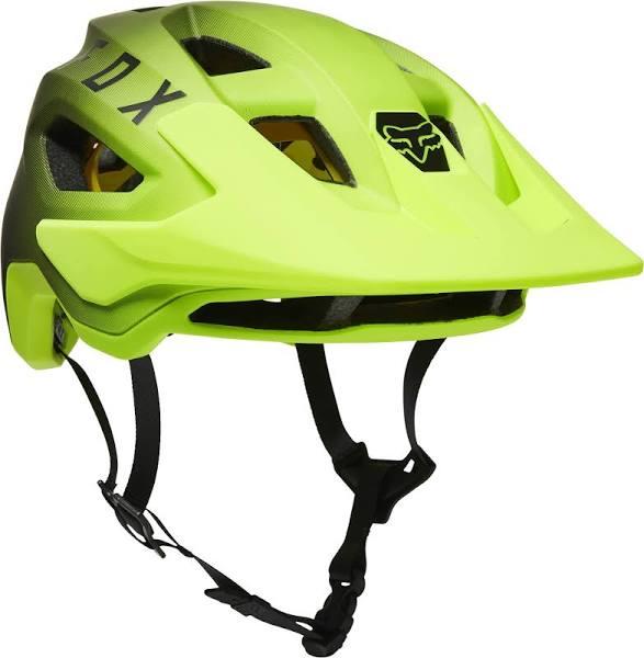 Fox Racing Speedframe MIPS Helmet - Black/Yellow - Small