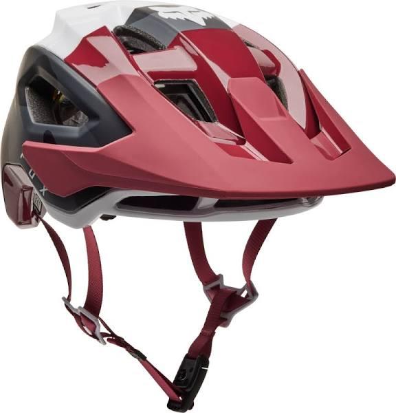 Fox Racing Speedframe Pro Camo MTB Helmet - Black Camo/Red - LG