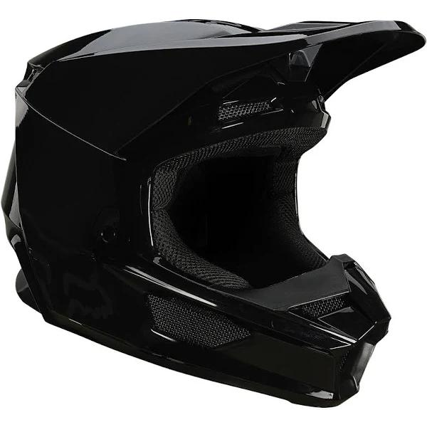 Fox Racing V1 Plaic Helmet - Black - 2XL
