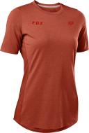 Fox Ranger Dr Short Sleeve Jersey Double Womens - Red Clay - L