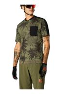 Fox Ranger DriRelease SS Henley MTB Jersey Olive Green 2021