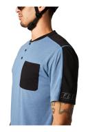 Fox Ranger DriRelease SS Henley MTB Jersey Olive Green 2021
