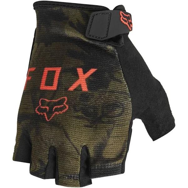 Fox Ranger Gel Short Finger Gloves Olive Green - MD