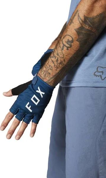 Fox Ranger Gel Short Gloves 2021 - Blue L