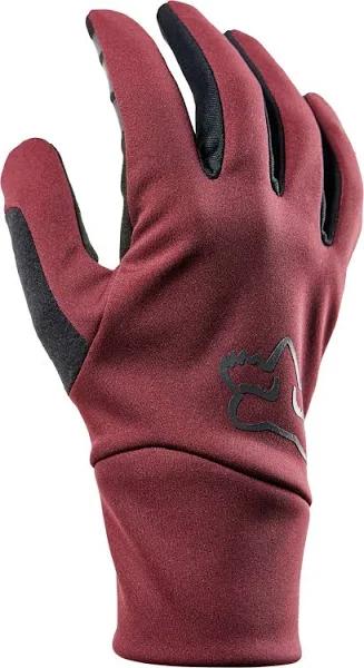 Fox Ranger Womens Fire Gloves Dark Maroon 2022 - S