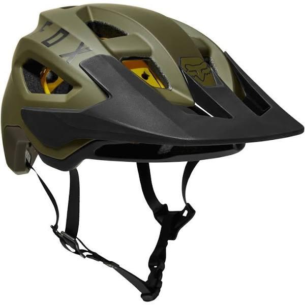 Fox Speedframe MIPS Helmet Green Black