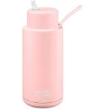 Frank Green Ceramic Drink Bottle 1L - Blush- Swimwear Galore