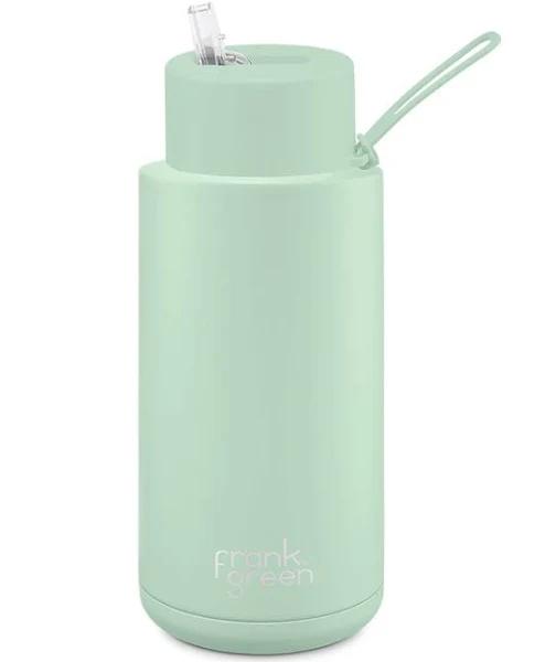 Frank Green Ceramic Drink Bottle 1L - Mint- Swimwear Galore