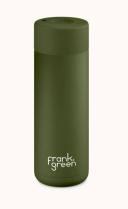 Frank Green Ceramic Reusable Bottle 20oz, 20oz / Khaki