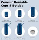 Frank Green Ceramic Reusable Cup Small 175ml (6oz) - Buttermilk Yellow