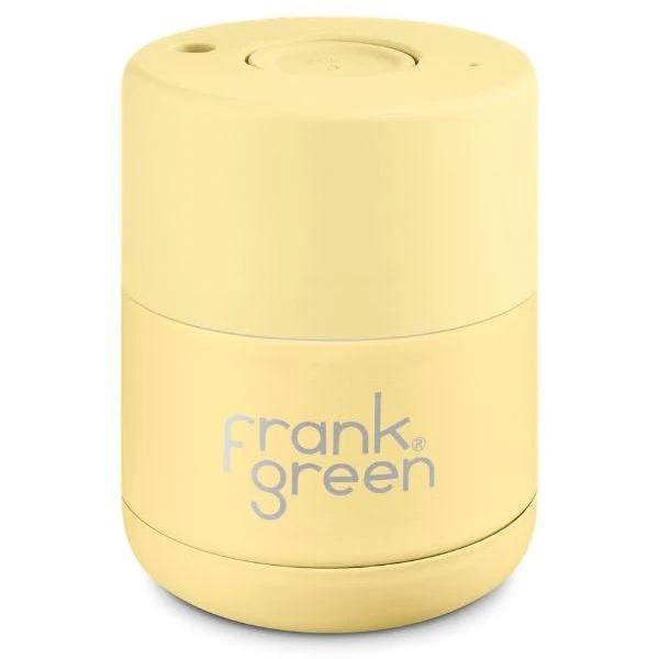 Frank Green Ceramic Reusable Cup Small 175ml (6oz) - Buttermilk Yellow
