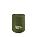 Frank Green Ceramic Reusable Cup Small 175ml (6oz) - Khaki Green