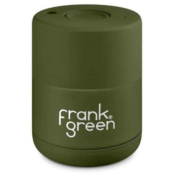 Frank Green Ceramic Reusable Cup Small 175ml (6oz) - Khaki Green