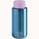 Frank Green Chrome Ceramic Drink Bottle 1L - Silver- Swimwear Galore