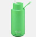 Frank Green Chrome Ceramic Drink Bottle 1L - Silver- Swimwear Galore