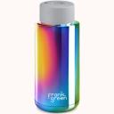 Frank Green Chrome Ceramic Drink Bottle 1L - Silver- Swimwear Galore