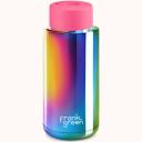 Frank Green Chrome Ceramic Drink Bottle 1L - Silver- Swimwear Galore
