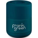 Frank Green Reusable Bottle - Ceramic 475ml Brushed Steel Push Button