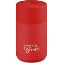 Frank Green Reusable Bottle - Ceramic 475ml Brushed Steel Push Button