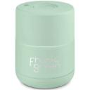 Frank Green Reusable Bottle - Ceramic 475ml Brushed Steel Push Button