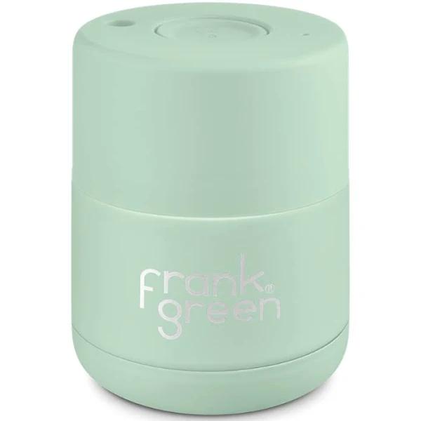 Frank Green Reusable Cup - Ceramic 175ml Mint Gelato Push Button