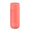 Frank Green Reusable Cup - Ceramic 475ml Living Coral Push Button