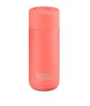 Frank Green Reusable Cup - Ceramic 475ml Living Coral Push Button