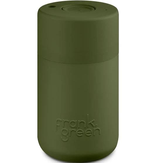 Frank Green Reusable Cup Next Generation 12oz Khaki