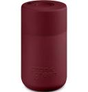 Frank Green Reusable Cup - Original 340ml Merlot Push Button