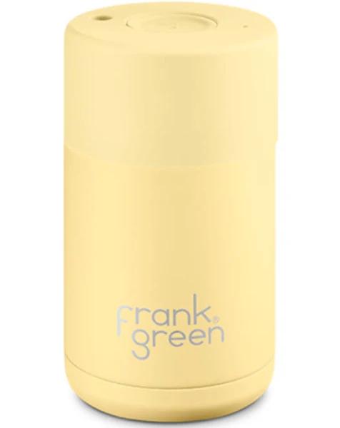 Frank Green Ultimate Ceramic Reusable Cup 295ml Buttermilk