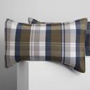 Frankie Flannelette | Alby Plaid Pillowcases | King Size / Set of 2 | Sheet Society