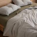 Frankie Flannelette | Sage Quilt Cover | Double | Sheet Society