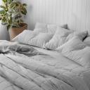Frankie Flannelette | Sage Quilt Cover | Double | Sheet Society
