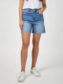 Frankie High Waisted Short - Mid Indigo - 8