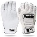 Franklin CFX Pro Batting Gloves - Pearl / White