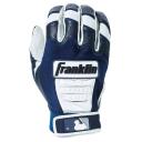 Franklin CFX Pro Batting Gloves - Pearl / White