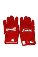 Franklin CFX Pro Chrome Adult Batting Gloves Red / S