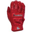 Franklin CFX Pro Chrome Adult Batting Gloves Red / S