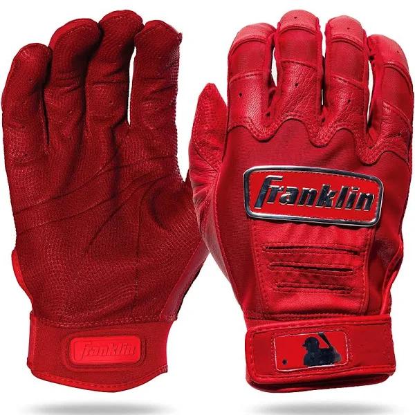 Franklin CFX Pro Chrome Adult Batting Gloves Red / S