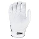 Franklin CFX Pro Youth Batting Gloves - white/pearl YL
